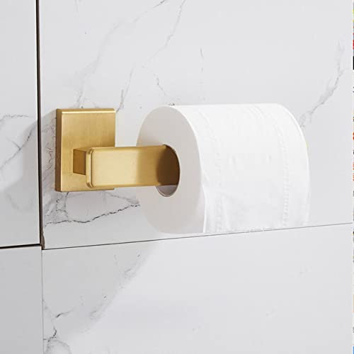 Set di accessori da bagno color oro, include mensola da bagno porta asciugamani porta carta igienica e porta scopino con finitura in oro spazzolato moderno set di hardware da bagno