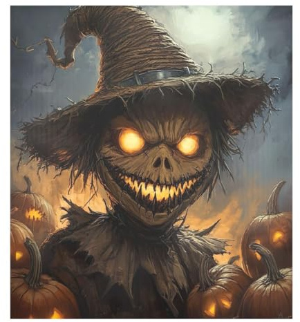 JUMBEAR Halloween-Vogelscheuche Terror Geschirrspüler-Magnetabdeckung, wasserdicht, magnetischer Aufkleber, Kühlschrankmagnet, Dekoration, Heimschrank, Aufkleber, Haushaltsgeräte, Aufkleber für
