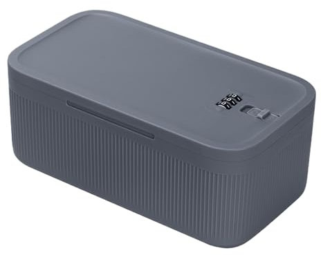 Lockable Medicine Box, Portable Medication Lockable Container, Refrigerator Small Locked Storage Box, Portable To Use, Optimized Safety Design, 338g For Food, Medicines, Travel