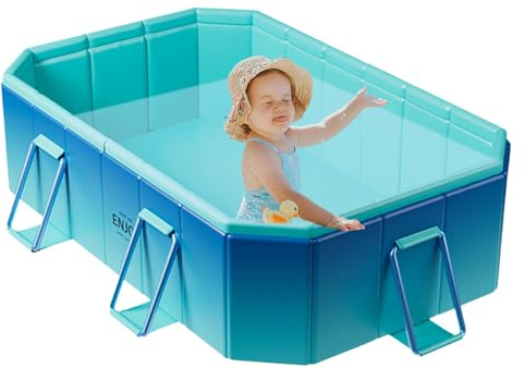 Faltbarer Kinderpool - nicht brennbarer Pool, dicker und robuster Kinderpool | Der Kinderpool für drinnen und draußen verwendet einen bequemen Gegenstand, der verwendet werden kann