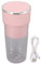 Omabeta Mini Licuadora Portátil de 300 Ml, Recargable por USB, para Uso Personal, Ideal para el Hogar, la Oficina y Viajes, Color rosa.
