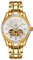 BINLUN Herren Uhren Automatik Mechanische wasserdichte Goldene Herrenuhr 18 Karat Vergoldete Leuchtende Edelstahl Armbanduhren für Männer mit Datum
