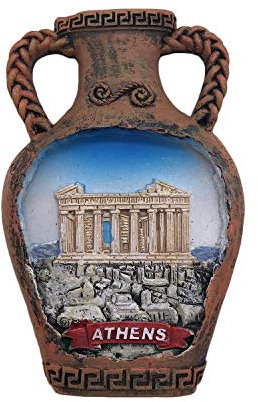 Athens Greece 3D Refrigerator Magnet Tourist Souvenirs Resin Magnetic Stickers Fridge Magnet Home & Kitchen Decoration from China