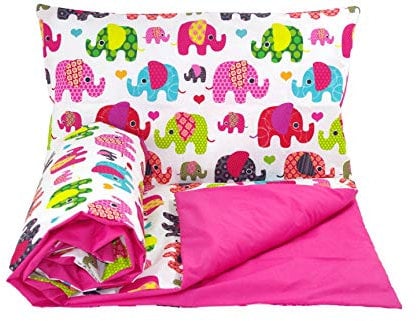 Reversible 2pcs Baby Bedding Set Duvet Cover + Pillowcase (120x90cm for cots and cotbeds, 13), posslonie13