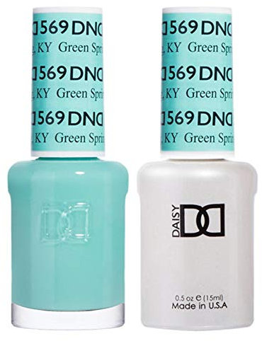 Duo Gel & Nail Polish Set - Green Spring KY 569 -