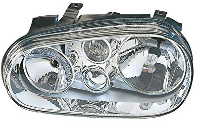 Scheinwerfer rechts h7+h1+h3 manuell/elektrisch, für Volkswagen Golf 10/1997 bis 07/2003