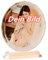 Photo en verre personnalisé sur verre cristal K9 - Personnalisable - Cadeau photo avec vos propres photos et textes (Taille S, forme de tournesol)