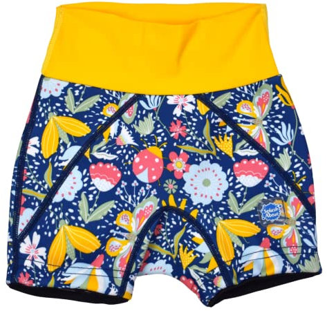 Splash About Shorts de baño de incontinencia para niños pequeños Garden Delight, 2-3 años