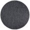 Paco Home Outdoor Teppich Flachgewebe Sisaloptik Modern Einfarbig meliert wetterfest & pflegeleicht Küchenteppich Ideal für Terrasse Balkon Garten Meliert Einfarbig, Grösse:80 cm Rund, Farbe:Anthrazit
