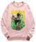 flowereyes Anime Chainsaw Man Japanese Manga Harajuku Print Crew Neck Sweater Long Sleeve Street Hip-hop Style Unisex Couple