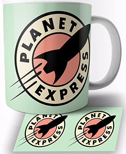 Futurama Planet Express Keramik Becher 325ml Tasse Mug