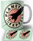 Futurama Planet Express Keramik Becher 325ml Tasse Mug