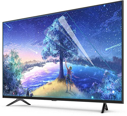 Tv-bildschirmschutz, Anti-Kratz-Folie Für 40-46 Zoll, Blaues Licht Herausfiltern, Passend Für LCD, Led, 4k OLED, QLED,43inch(942x529mm)