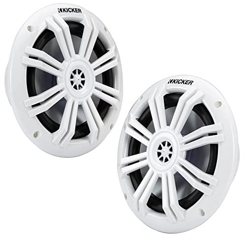 KICKER KM604W (49KM604W) - Altoparlanti marini a 2 vie, 15,2 cm