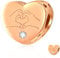 Rose Gold I Love You in Your Hands Gesture Charms fit Pandora Mothers Day Bracelet, 925 Sterling Silver Infinity Love Heart Finger Beads with Little Stars, Gifts for Dad/Best Mum/Grandma
