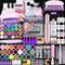 Cooserry Acrylic Nail Kit with Drill - 24 Colors Glitter Acrylic Powder Nails Kit Full Set for Beginners with U V Lamp,Professional Acrylic Set with Everything for Salon Quality Nail Extension