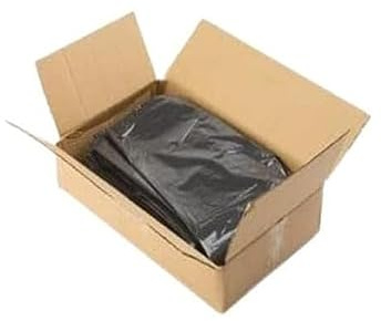 PHG Extra Heavy-Duty Trash Bags | Premium Quality Plastic Bin Bags | Durable Plastic Waste Bags | Extra Strong Refuse Sacks for House-Use | Black | 100 Litres (Single Pack (10 Bags))