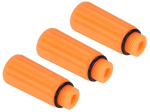 PATIKIL Air Compresseur Huile Bouchon Prise, 3 Paquet 15,5 mm Remplacement Huile Remplissage respirateurr Vent Capuchon pour Commun Air Compresseur, Jaune