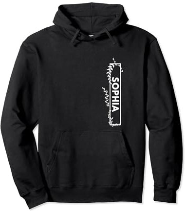 Sophia Name Geschenk für Frauen Sophia Namensschild Geschenk für sie Pullover Hoodie
