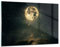 Quadri Moderni Soggiorno Luna Stelle Immaginazione Quadro su Vetro 120x80cm Stampe da Parete in Vetro Camera da Letto Cucina 1 pezzo Wall Art Grandi XXL Decorazione Murale Immagini GAA120x80-5249