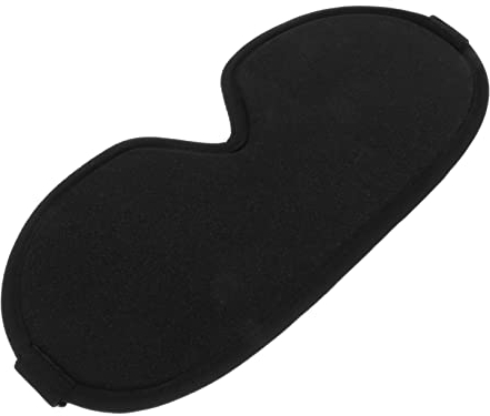 GLEAVI Portable Schlafmaske Aus Memory-schaum Konturiert Atmungsaktiv Und Verstellbar Für Reisen Zuhause Und Büro Blockiert Licht Für Erholsamen Schlaf