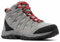 Columbia Redmond 3 Mid Wp, Scarponi da trekking ed escursionismo impermeabili a vita media Donna, Steam Red Coral 2025, 37 EU