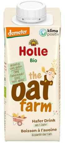 HOLLE BABYFOOD: The oat farm Hafer Drink - Vollkornhafer 200ml