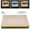 Kristall-Licht-Display-Basis, Lichtmodi, verstellbare LED-Anzeigeplatte aus Holz, Kunst-Display-Ständer, rechteckig, für Glas, Harz, Acrylkunst (1 x normaler Typ)