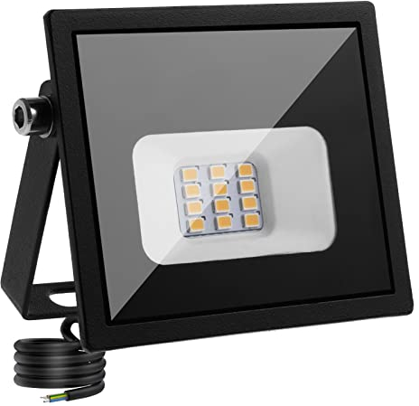 12V LED Strahler Außen,10W 1000LM LED Fluter Flutlicht Außen,6500K Kaltweiß LED Scheinwerfer,IP65 Wasserdicht LED Aussenstrahler für Garten, Hof, Terrasse, Sportplatz, Garage