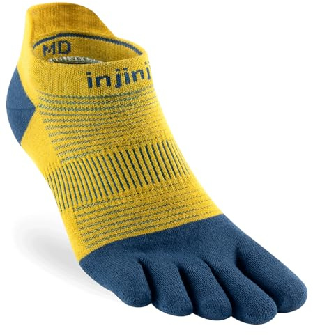 Injinji RUN LIGHTWEIGHT NO-SHOW ROYAL YELLOW L