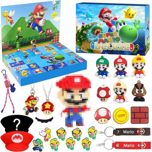 Adventskalender 2024 Kinder,Adventskalender Weihnachtsgeschenke für Kinder,24 Gitter für Jungen Mädchen,Adventskalender Standard,Weihnachtskalender Weihnachtsspielzeuge,Überraschungen Geschenk