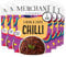 Merchant Gourmet Ready-to-Eat 3-Bean & Lentil Chilli with Chipotle & Smoked Paprika – High in Protein & Fibre, 1 of your 5-a-day, Ready Meals (6x 280g)