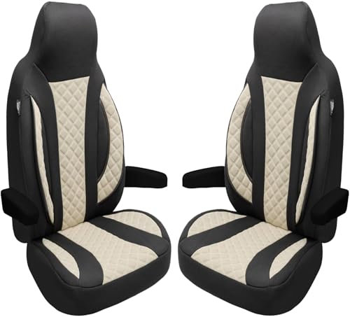 BREMER SITZBEZÜGE Wohnmobil Schonbezüge für Ford Transit Custom Vanestro Atlantic Titanium WPL410