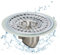 Amexo Filtre Cheveux Douche, Clapet Anti Odeur Attrape Cheveux Douche Bouchon Douche Anti Odeur Filtre Cheveux Baignoire en Silicone et en Acier Inoxydable pour Salle de Bain, Baignoire et Cuisine