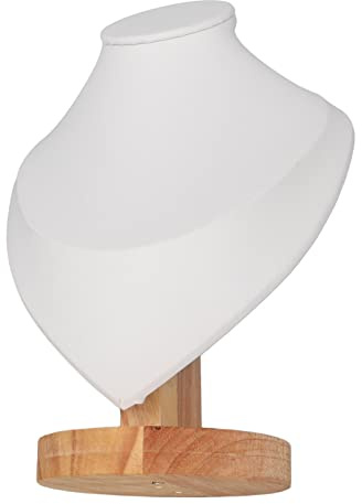 lyrlody Soporte para Busto de Joyería, Terciopelo, Exhibición de Collares