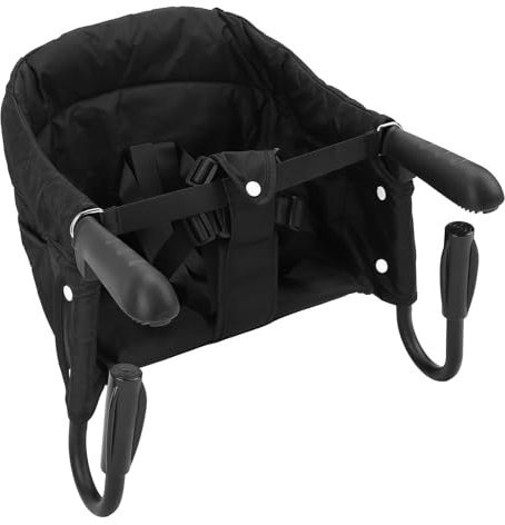 Hook on High Chair with Removable Dining Tray, Foldable Table Seat for Home and Travel, Baby Feeding Chair with Storage Bag for Babies and Toddlers