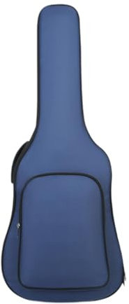 kowaku E -Gitarrenbeutel mit Tasche 40 -Zoll 41 -Zoll -Akustikgitarren -Rucksack -Akustikgitarrenkoffer für Outdoor, Blau