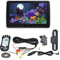 Headrest Monitor for Cars Back Seat DVD Player 10.1 Inch Car Video Players Portable MP5 LCD Screen Headrest Touch Button Gaming Monitor USB SD FM IR Speaker Rear Entertainment System(1 DVD Player Moni