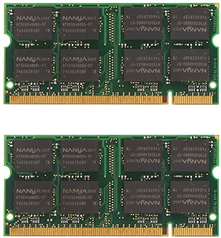 KEALLANS 2X DDR 1GB Laptop Arbeits Speicher RAM SODIMM DDR 333MHz PC 2700 200Pins für Notebook Sodimm Memoria