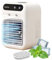 Glacier Breeze AC,2025 New 4-in-1 Portable Air Conditioner,Quiet Mini Evaporative Cooler,8H Timer 2 Speeds,Instant Cooling,for Home, Bedroom, Office, and Outdoor