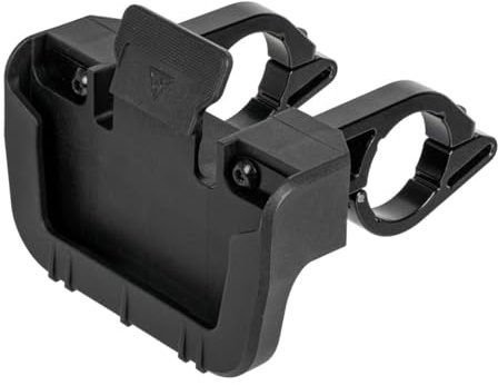 Topeak Fixer 9 Lenkeradapter Fiberglas-Composite, Schwarz, max. 5 kg, Stabiler Fahrradhalter, kompakte Größe 11x10,7x8,5 cm, 15802042