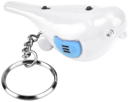 Generic Intelligenter Schlüsselfinder mit LED-Pfeife Zum Einfachen Auffinden von Schlüsseln, Schlüsselanhänger mit Sprachsteuerung für Bequeme Nutzung, Robustes und Langlebiges Material, Ideal für