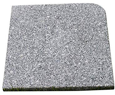 Polished Granite Cantilever Garden Parasol Base - 25KGS