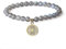 COAI Geschenkideen Glücksarmband aus Labradorit mit Lebensblume Charm Traumfänger