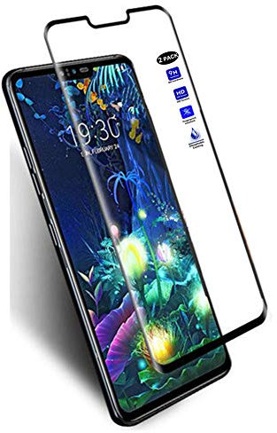 XMTON LG V50 ThinQ 5G 6.4 3D Pellicola Protettiva,3D Copertura Completa in Durezza 9H Vetro Temperato Protezione Schermo per LG V50 ThinQ 5G Smartphone (Nero-2)