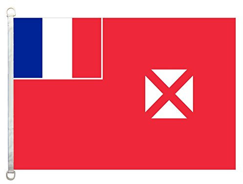 nothing Drapeau de Wallis et Futuna, 90 x 150 cm, 100 % polyester, bannière, impression numérique.