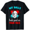 Lustiges Paintball-Set mit Paintball-Maske, mit Paintball-Motiven T-Shirt