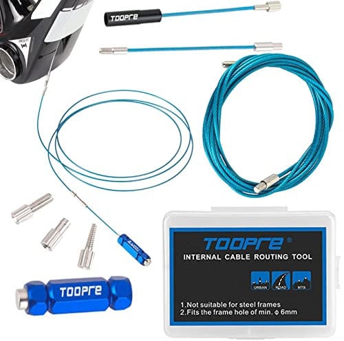 Internal Cable Routing Kit | Bicycle Internal Cable Routing Kit | Brake Cable Shift Cable Hydraulic Inner Wire Cable Install Guide Professional Tool for Mountain Bike Road Bike Frames