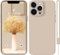 KKPIT for iPhone 12 Pro Max Case 6.7 Inch Silicone Case, Ultra Slim Soft Gel Anti-Scratch,Microfiber Lining,Rubber Shockproof Case Cover for iPhone 12 Pro Max Khaki