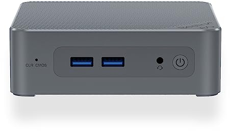 Beelink Mini PC, Processore Intel Twin Lake-N150 (fino a 3.60GHz), EQ14 Office Mini Computer, 16GB DDR4 500GB SSD Mini Desktop PC, Dual 1000M LAN/WiFi 6/BT5.2